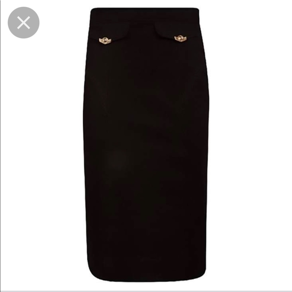 Versace Jean Couture Pencil Skirt - Picture 4 of 5
